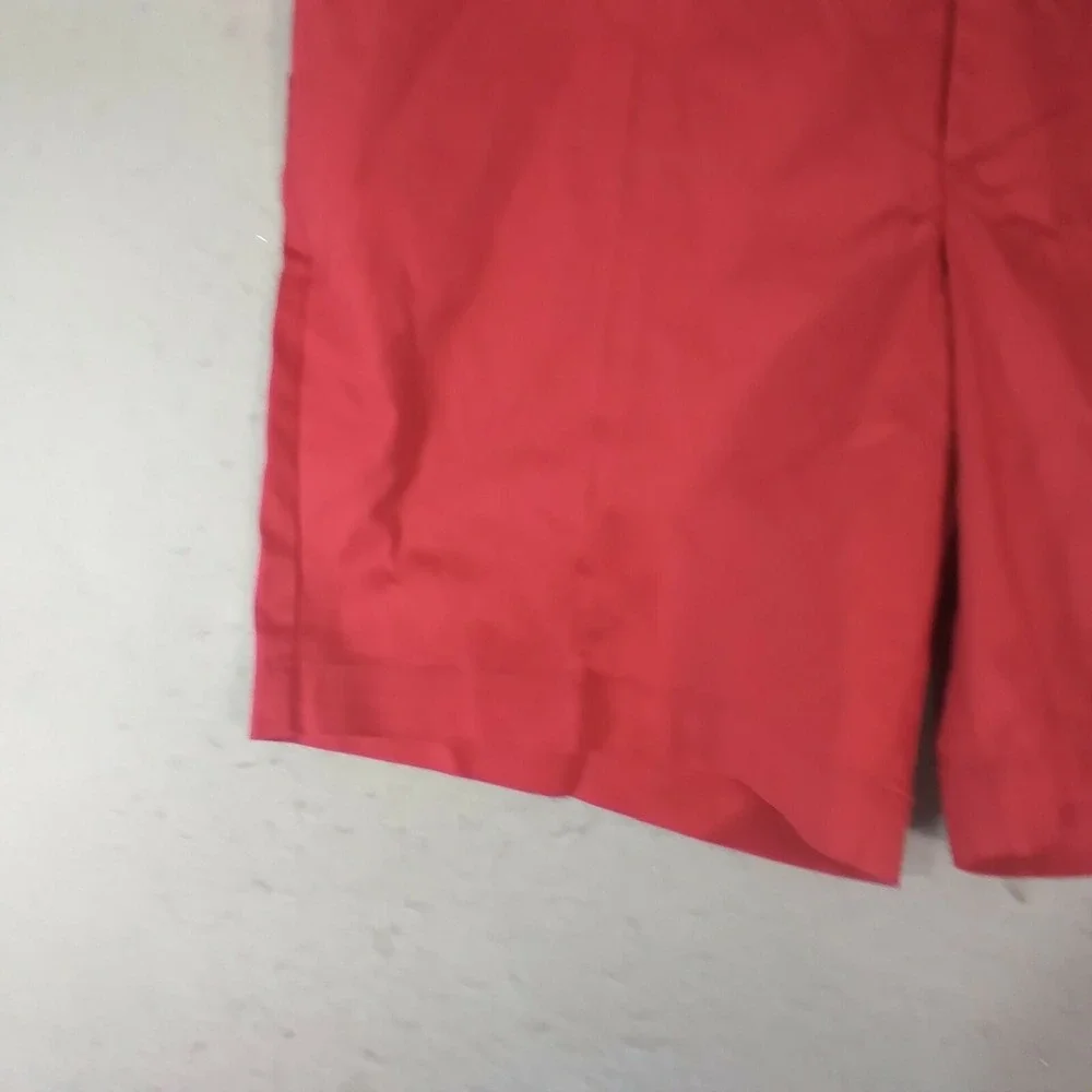 Savane shorts men's‎ 42 x 8 red cotton with belt outdoor retro NEW